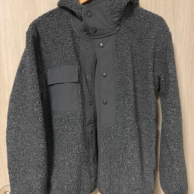 Gu 지유 엔지니어드가먼츠 엔가 플리스 후리스 xs 그레이