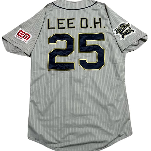 미즈노 오릭스 버팔로스 이대호 어웨이 정품 유니폼