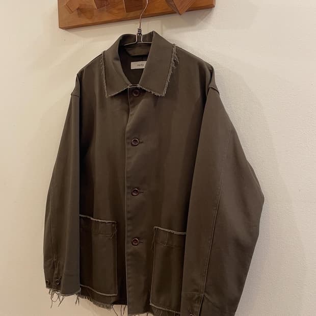 마카 컷오프 워크 자켓