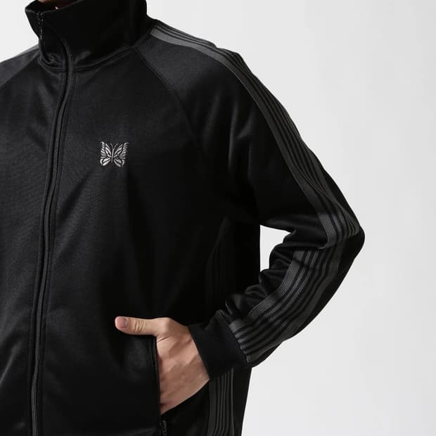 [L] 25aw 니들스(needles) 트랙 자켓 블랙 (비버한정)