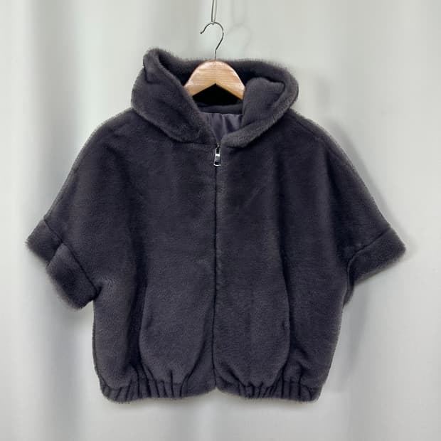 더아이잗 여자 반팔 퍼 조끼 55-66추천