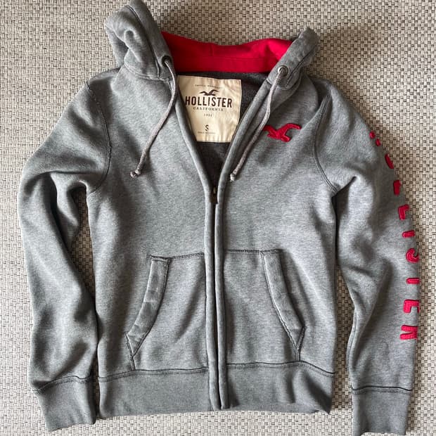 Hollister y2k 후드 집업 S