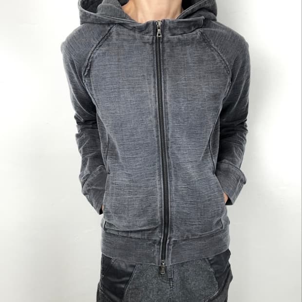 [급처] Rip Van Winkle  Garment dyed hoodie