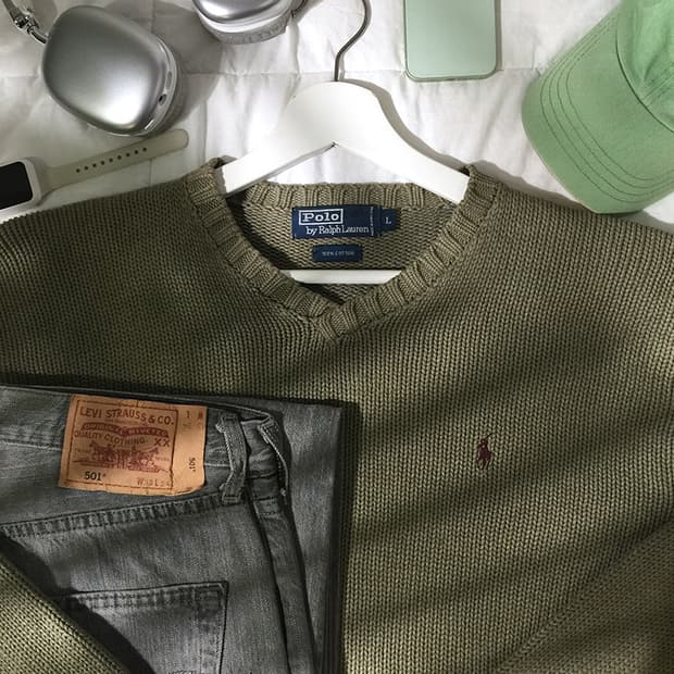 (MAN) 폴로랄프로렌 니트 스웨터 XL