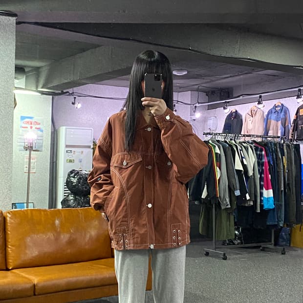 파르티멘토 콘트라스트 스티치 자켓 B4520