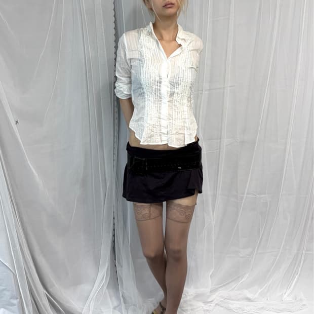 [Studio 375] Lace Shirt