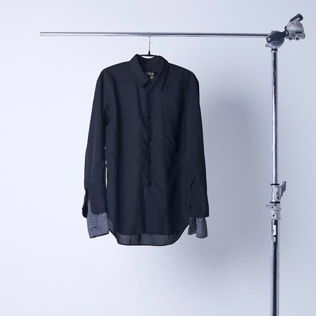 Comme des Garcons Black Layered Sleeve S