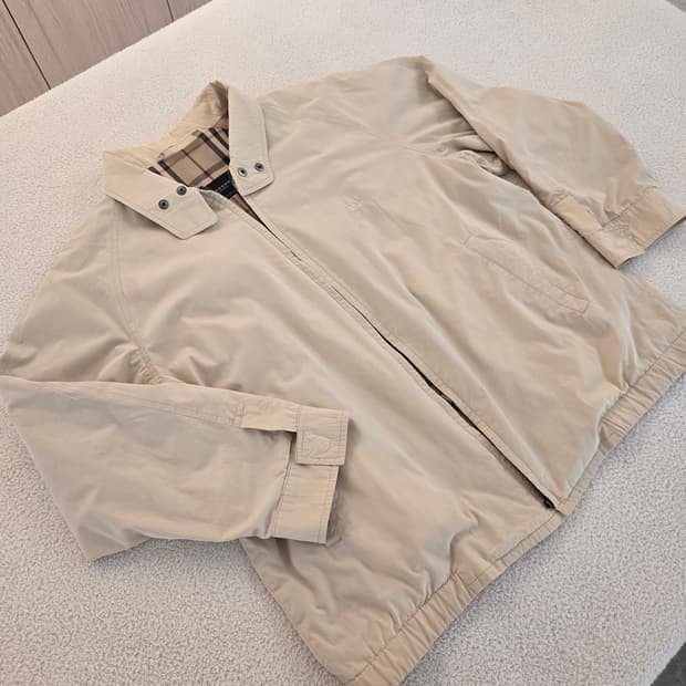 버버리 베이지색 워크자켓 점퍼 S