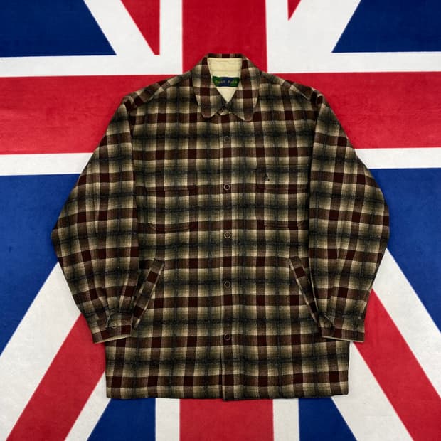 빈폴 플라넬셔츠자켓 105