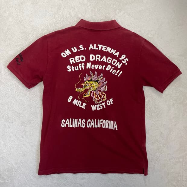 BENCHMARK Dragon Embroidery PK shirts