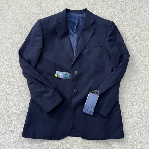 [95] 새상품 체스터 네이비 정장 자켓 0106T1