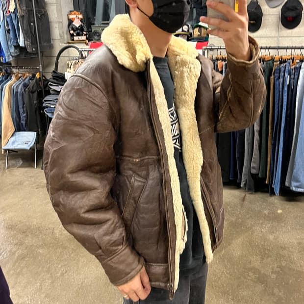 빈티지 B-3 양가죽 무스탕 (105)