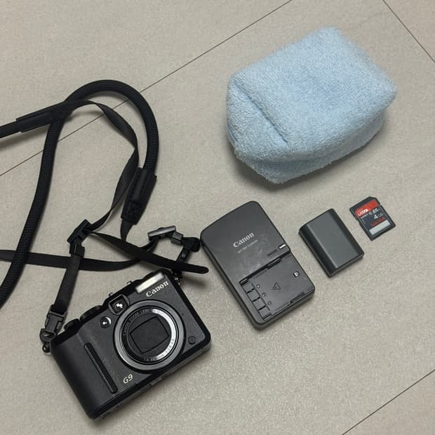 캐논 PowerShot G9 카메라