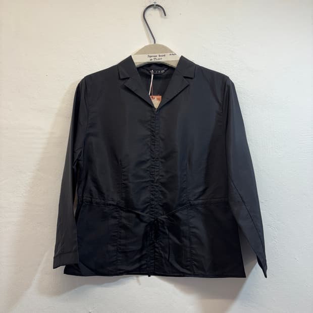 Comme Ca du Mode Black Silk Top