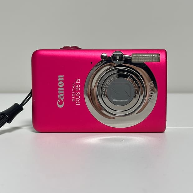 [상태굿!] 캐논 익서스 IXUS 95 IS 로즈핑크 디카 canon