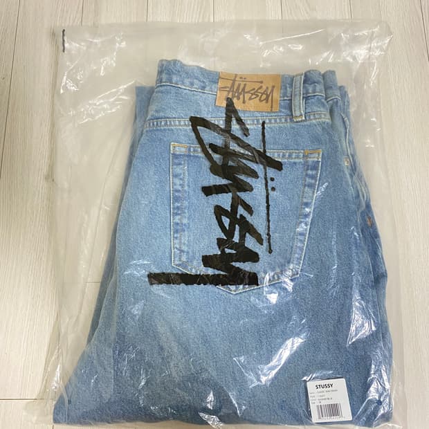 STUSSY DENIM CLASSIC JEAN WASHED BLUE