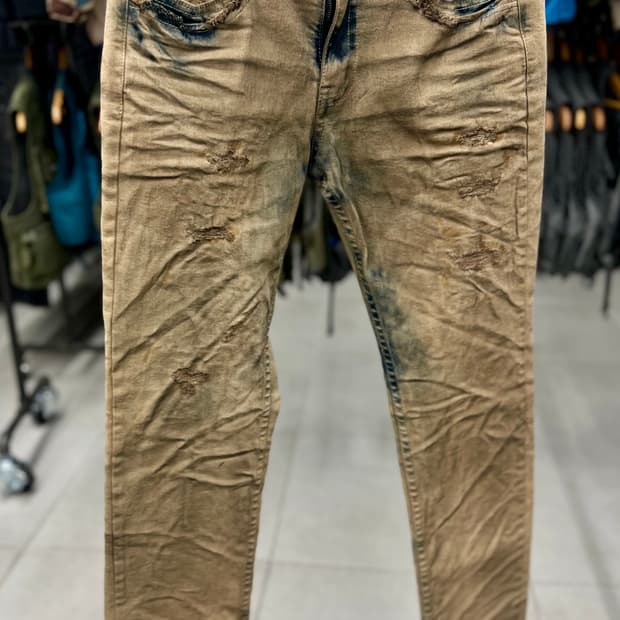 화이트스컬 더티워싱 pant (34)