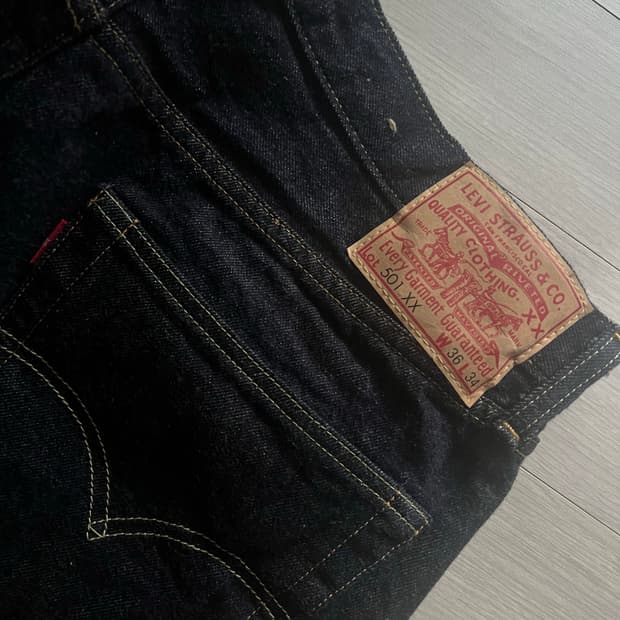 리바이스 LVC 55501 리지드 36x34