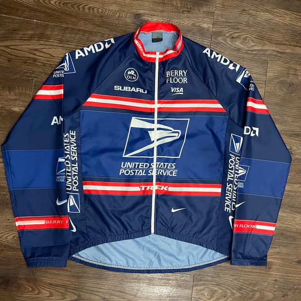 나이키 USPS 스바루 사이클 져지 바람막이 자켓