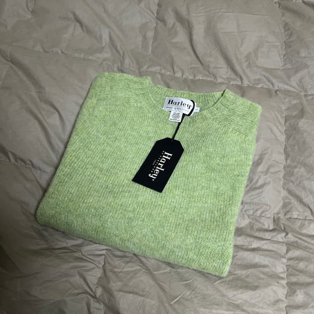 할리 오브 스코틀랜드 쉐기독 니트 (스프링 메도우)