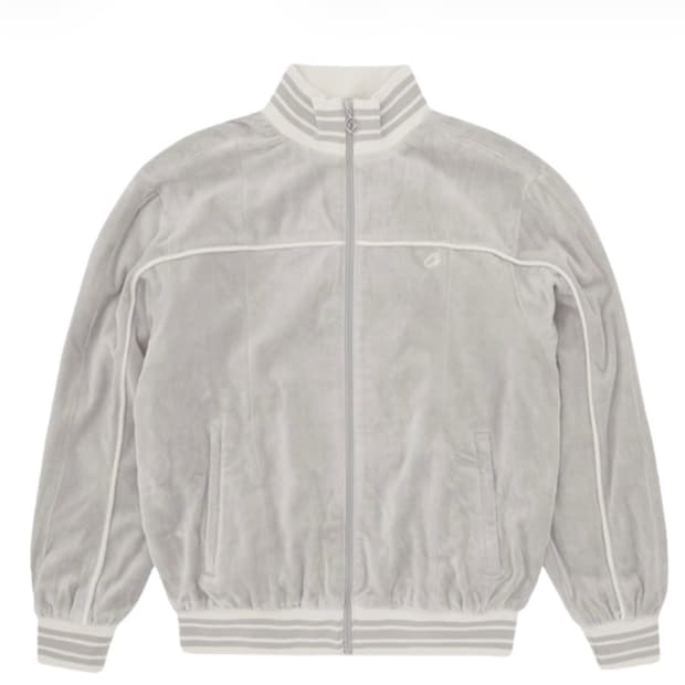 코르테이즈 corteiz velour 벨루어 자켓 그레이 