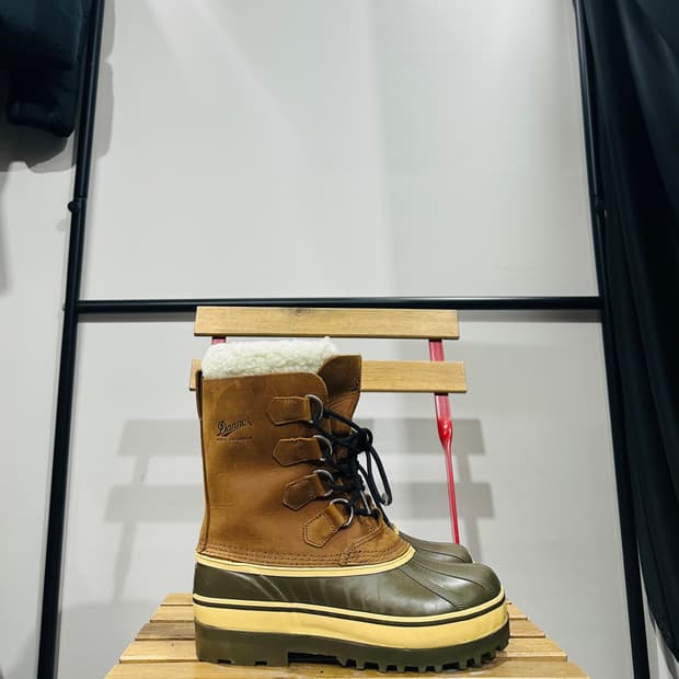 US6) 대너 Danner 방한화 남녀공용 부츠 양털부츠 브라운