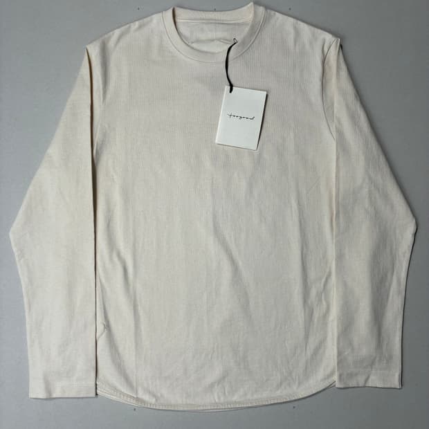 Toogood 투굿 더 보타니스트 롱슬리브 티셔츠 오가닉 저지 RAW컬러