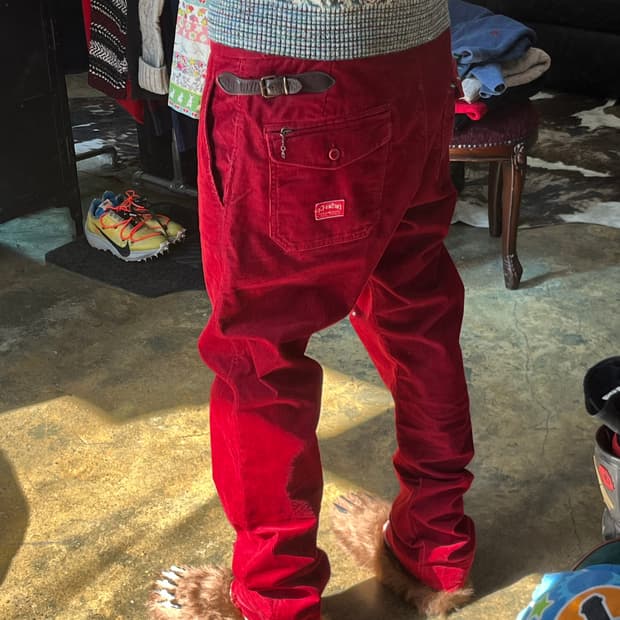 DIESEL Button Fly Corduroy  Pants