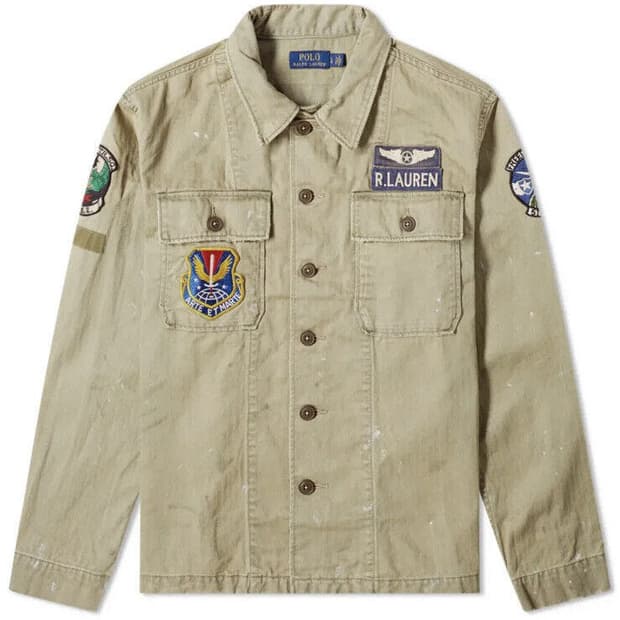 폴로 헤링본 트윌자켓