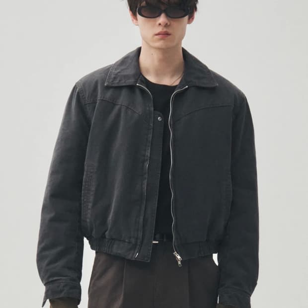 미나브 웨스턴 크롭자켓