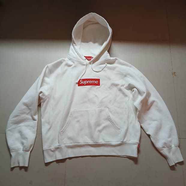 슈프림 박스로고 후드티 2021