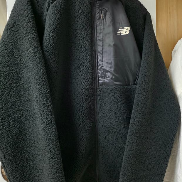 부드러운 뽀글이 뉴발란스 플리스 자켓
