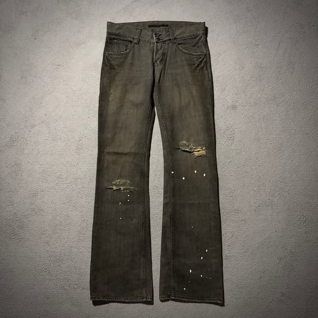No id boots cut pants