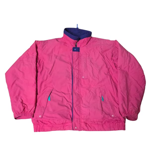(L)파타고니아 Rare vtg핑크 푸퍼 자켓