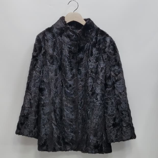 ANTHEM 앤썸 천연 밍크 하프 코트 / 여 90 (88-84-160)