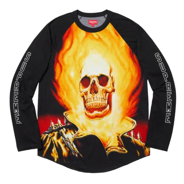 슈프림 고스트라이더 롱슬리브 