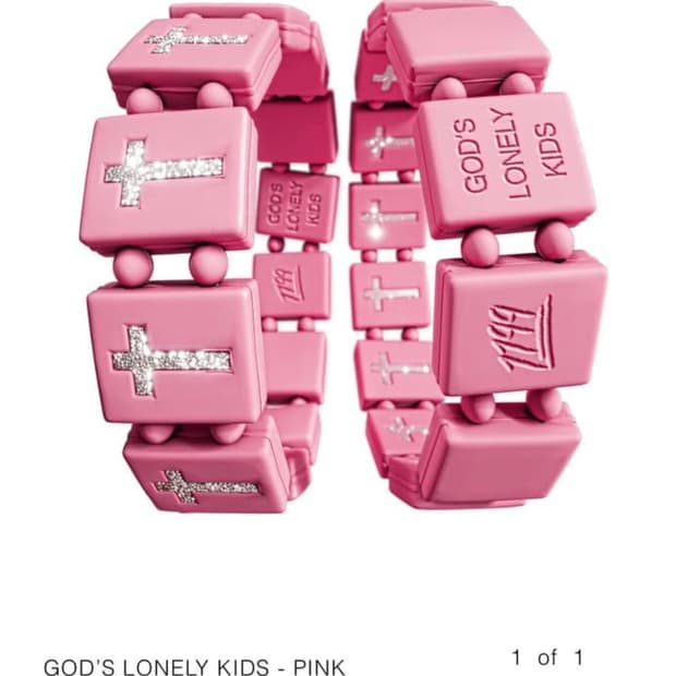 Bazo 1199 GOD'S LONELY KIDS 핑크