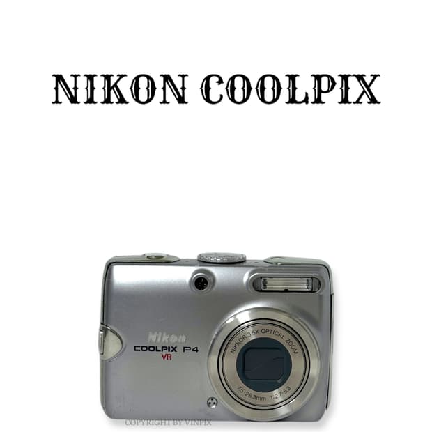 니콘 쿨픽스 P4(coolpix p4) 빈티지 디지털 카메라 디카
