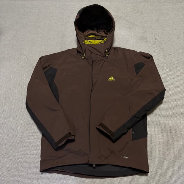 아디다스 클라이마프루프 바람막이 자켓  (후리스 내피)
