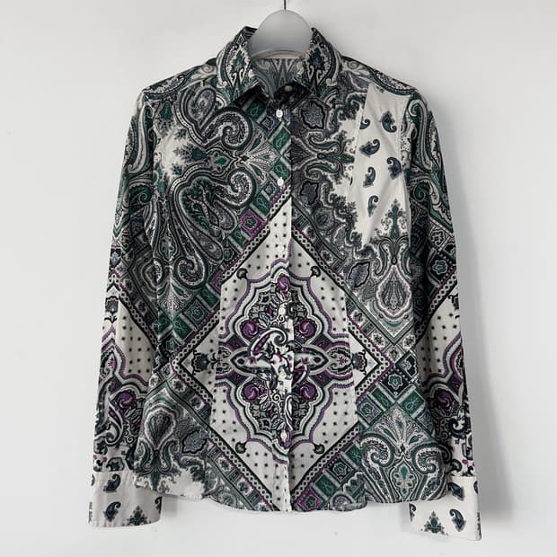 에뜨로 페이즐리 패턴 셔츠