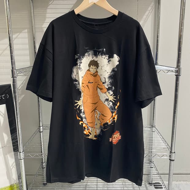 불꽃소방대 오피셜 애니메이션 티셔츠