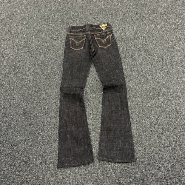 26) 재패니즈 빈티지 흑청 부츠컷 데님팬츠