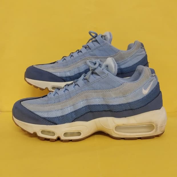 남성 나이키 에어맥스 95 해브어나이키데이 인디고 스톰 운동화 (270)
