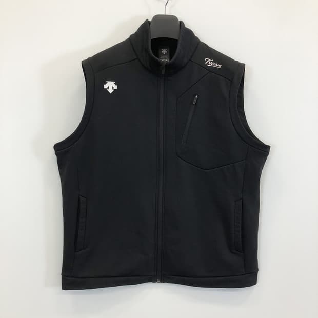 데상트 트윈스 기모 트레이닝조끼 115-120 