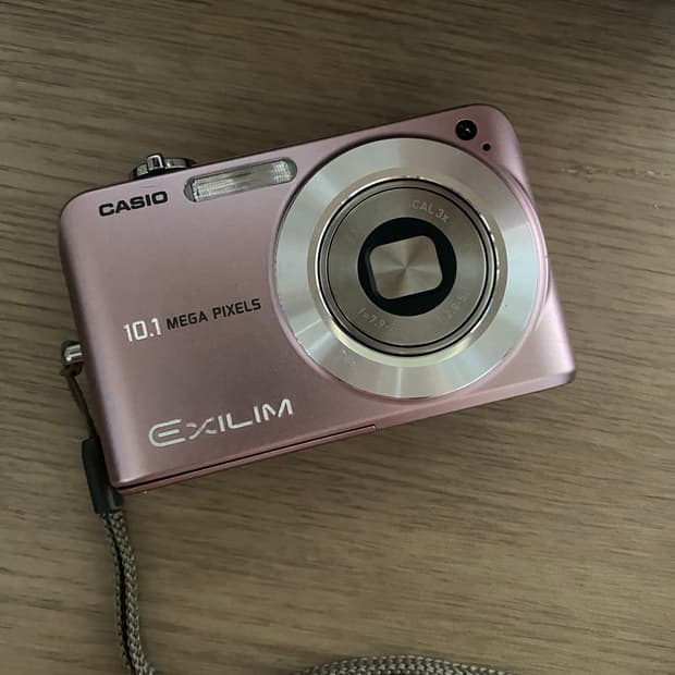 카시오 엑슬림 casio exilim-z1050 핑크 디카