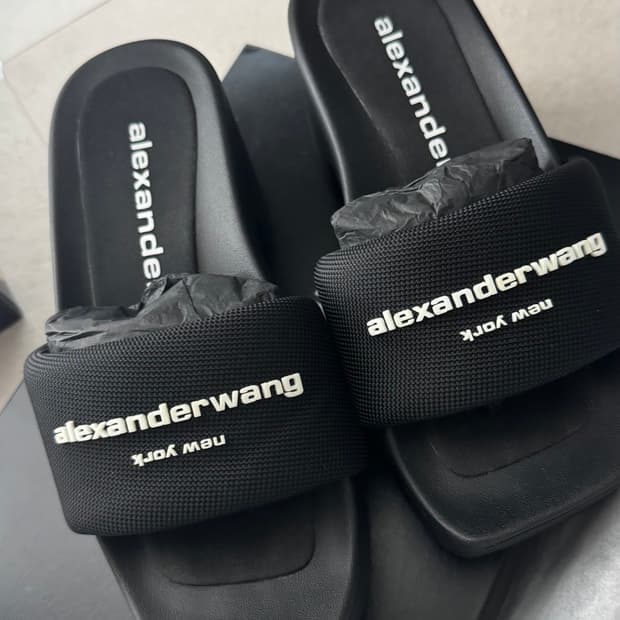 알렉산더왕 슬리퍼 1번실착 거의새상품