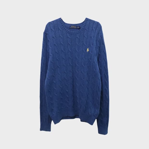 폴로 랄프로렌 꽈배기 니트 62935