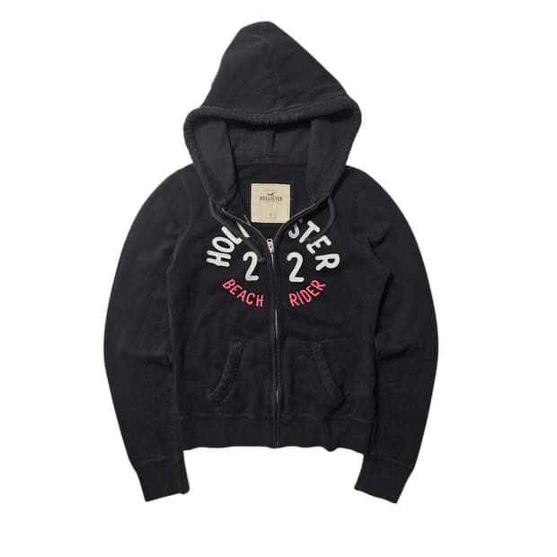 홀리스터 아치로고 딱붙핏 후드집업 S
