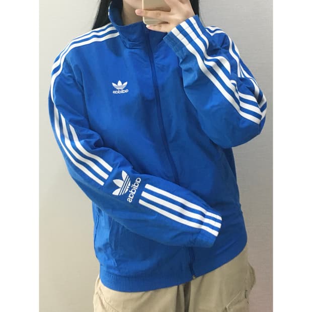 아디다스 파이어버드 바람막이 L