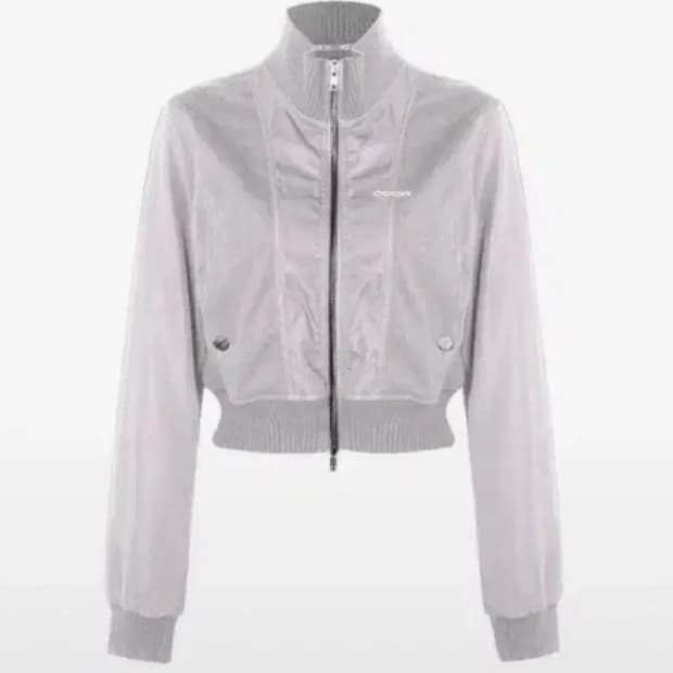 오도어 Caston jacket흰색 Bianca cardigan회색